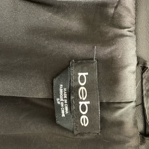 Bebe Faux Fur Coat S/P - Picture 5 of 5